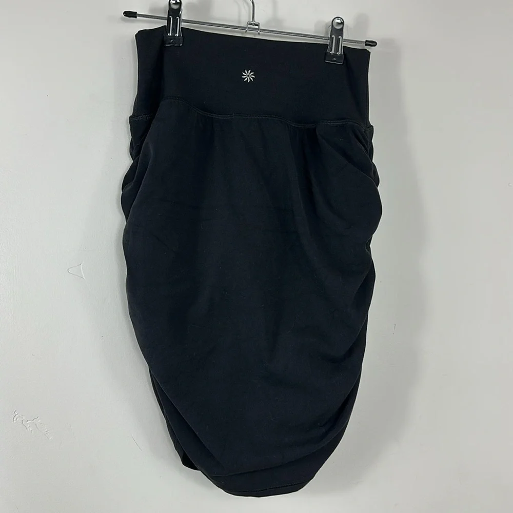 Athleta Black Jupe-Short Transcend Skirt Skort Small